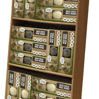 Moss Creek "The Stable" Floor Display Holds 30 Barn Boxes (Assorted Colours)