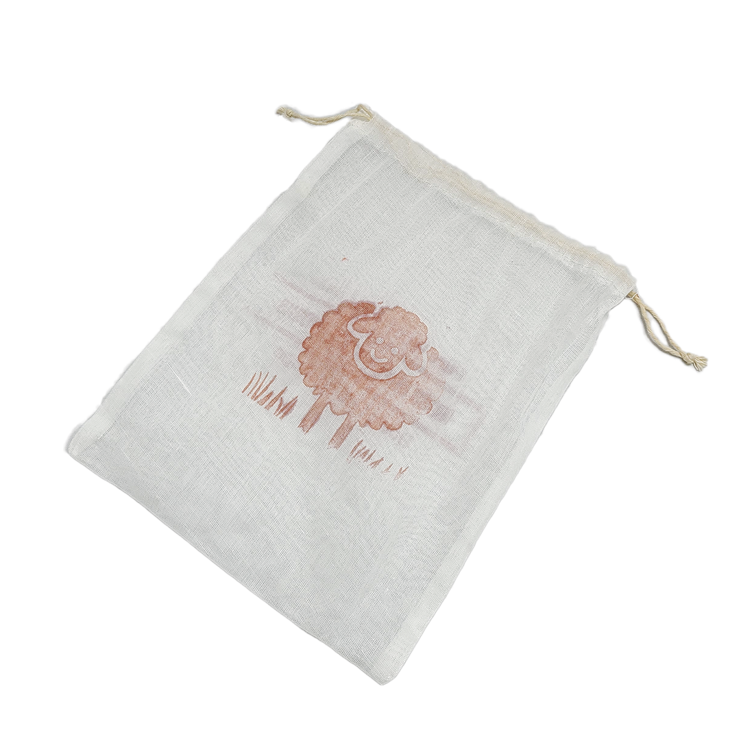 Moss Creek "Meow" Catnip Infused Wool Balls - Set of 2 in a cotton pouch