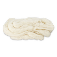 Moss Creek Sample 1/2 Wool Ball + Wool Roving for Display