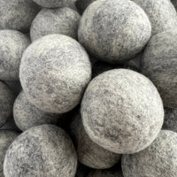 Moss Creek Grey Wool Dryer Balls