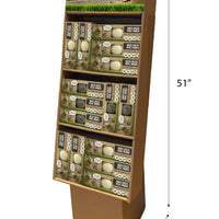 Moss Creek "The Stable" Floor Display Holds 30 Barn Boxes (Assorted Colours)