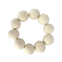 10 boules de séchage en laine en vrac
