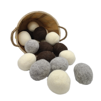 12 Misfit Wool Dryer Balls